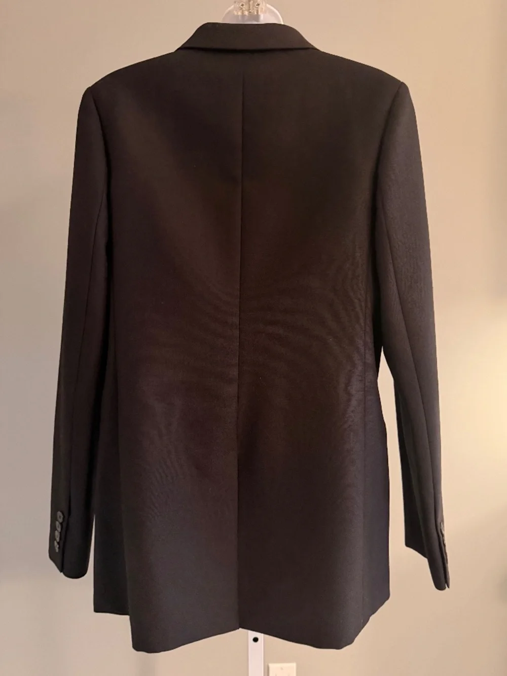 DIOR Christian Dior RTW Gorgeous Black Pea Coat Blazer Sz 40 NWT $3,600!!